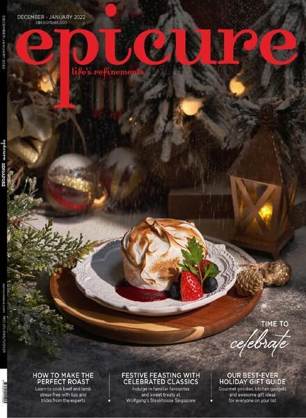 epicure Singapore – December 2021 Cover