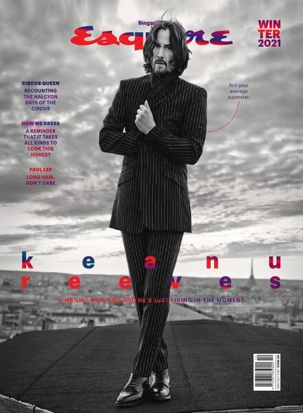 Esquire Singapore – Winter 2021 Cover