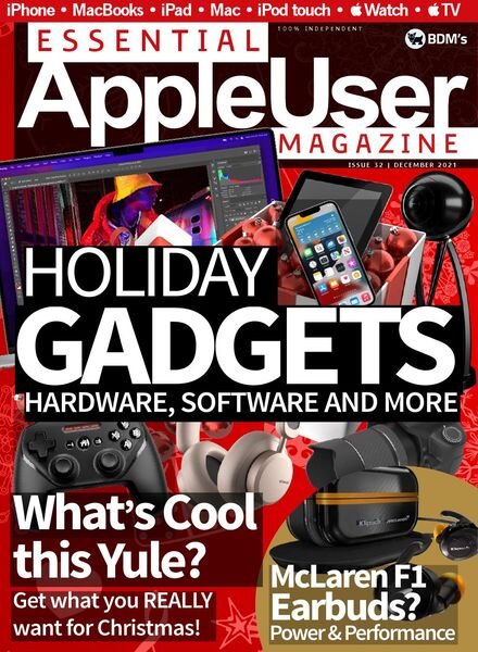 Essential AppleUser Magazine – Issue 32 – December 2021 Cover