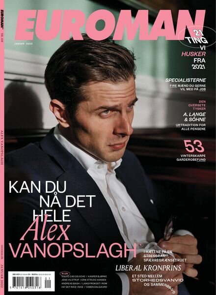 Euroman – januar 2022 Cover