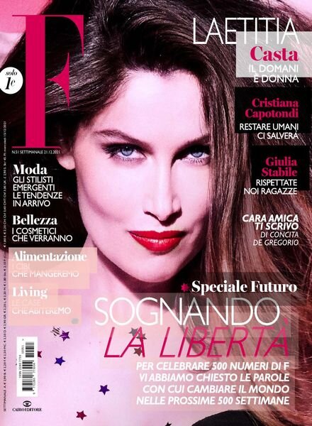 F – 21 Dicembre 2021 Cover