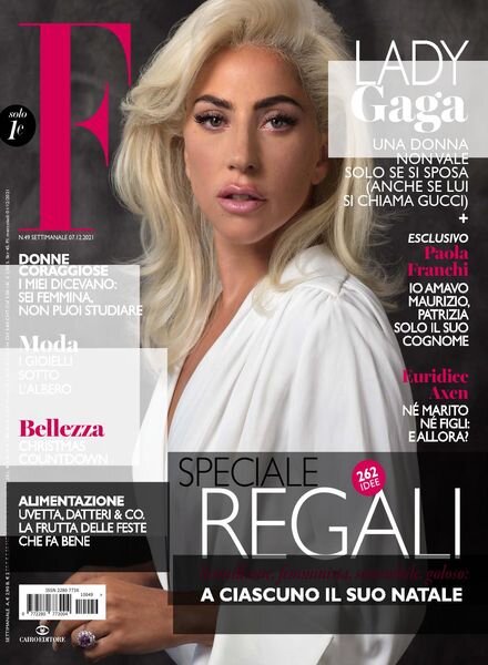 F – 7 Dicembre 2021 Cover