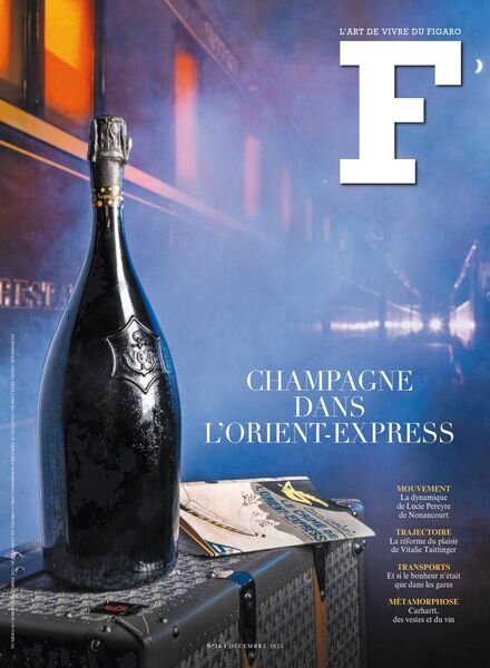 F – L’Art de vivre du Figaro N26 – Decembre 2021 Cover