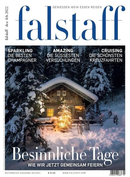 Falstaff Magazin Osterreich – Dezember 2021 Cover