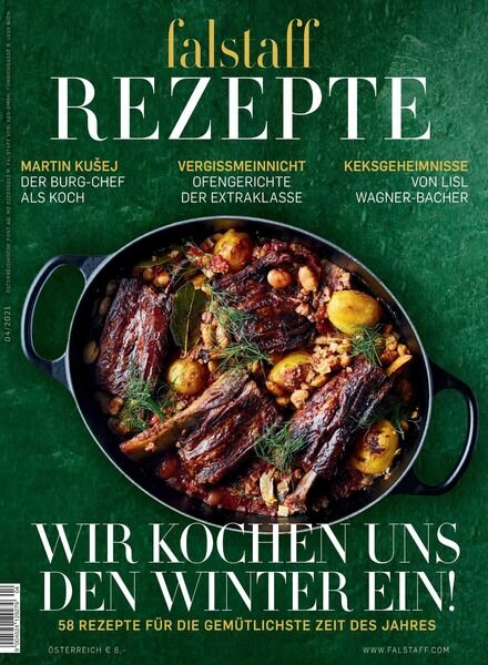 Falstaff Rezepte – 02 Dezember 2021 Cover