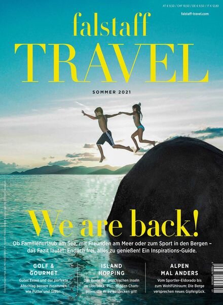 Falstaff Travel – Juni 2021 Cover