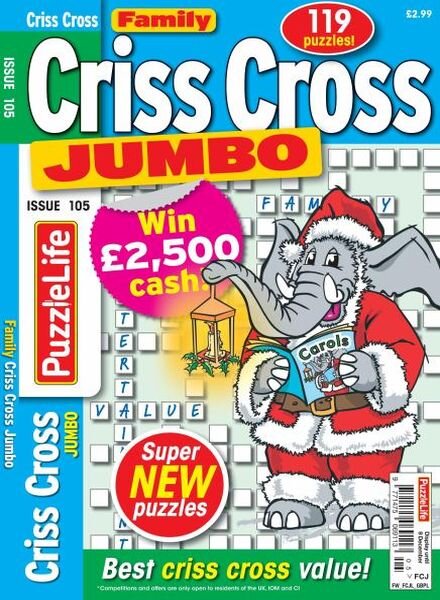 Family Criss Cross Jumbo – November 2021 Cover
