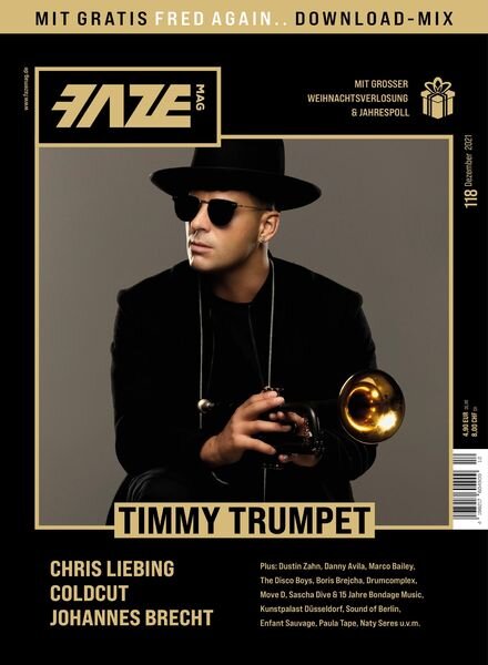 FAZE Magazin – Dezember 2021 Cover