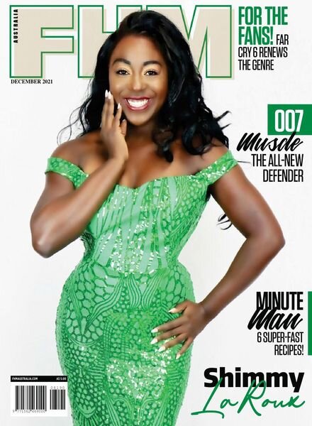 FHM Australia – December 2021 Cover
