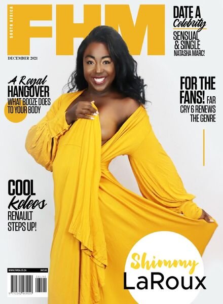 FHM South Africa – December 2021 Cover