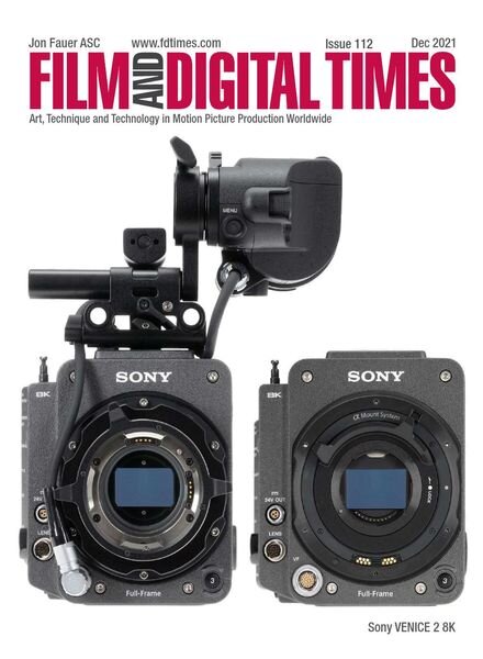 Film and Digital Times – Issue 112 – December 2021 Cover