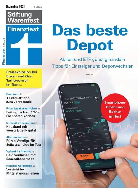Finanztest – Dezember 2021 Cover