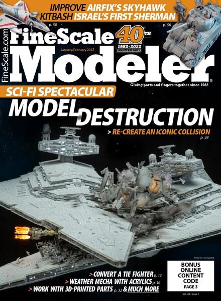 FineScale Modeler – January 2022 Cover