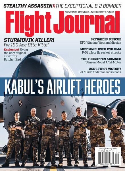 Flight Journal – January 2022 Cover