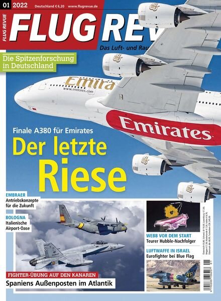 Flug Revue – Januar 2022 Cover