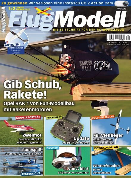 FlugModell – Januar 2022 Cover