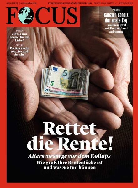 FOCUS – 11 Dezember 2021 Cover