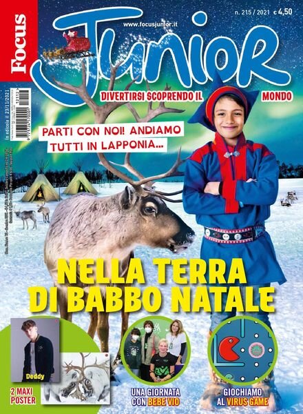 Focus Junior – dicembre 2021 Cover