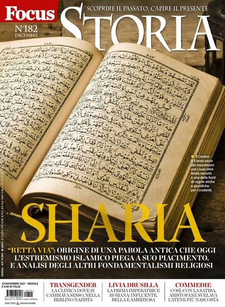 Focus Storia – dicembre 2021 Cover