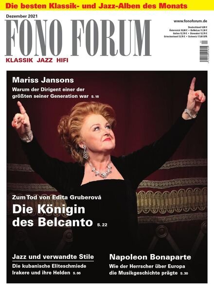 Fono Forum – Dezember 2021 Cover