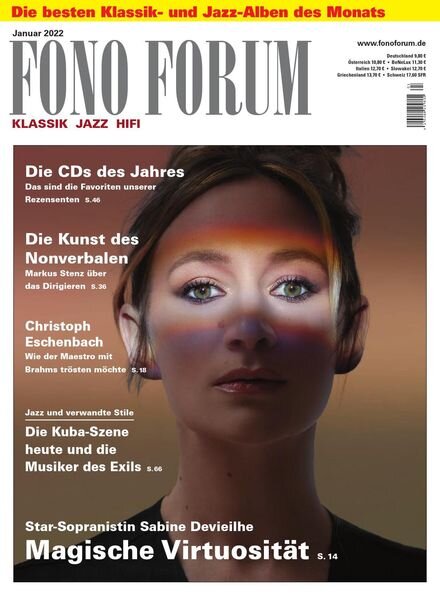 Fono Forum – Januar 2022 Cover