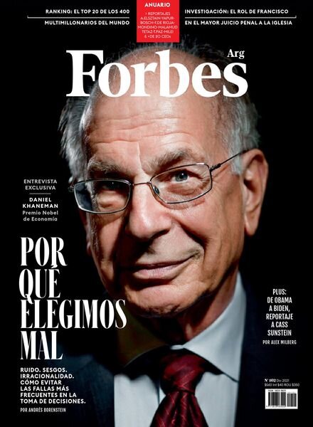 Forbes Argentina – diciembre 2021 Cover