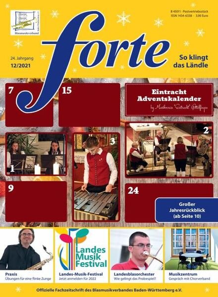 Forte Germany – Januar 2022 Cover