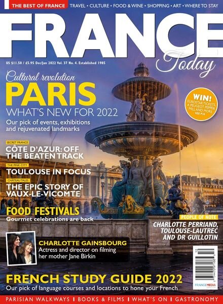 France Today – December 2021 – January 2022 Cover