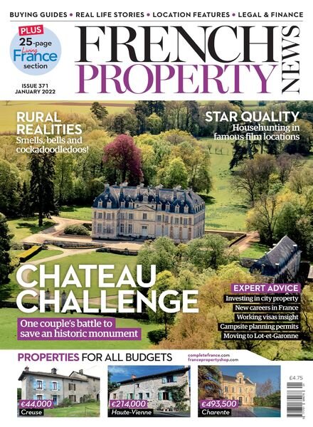 French Property News – January 2022 Cover
