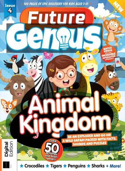 Future Genius – Issue 4 – The Animal Kingdom 2021 Cover
