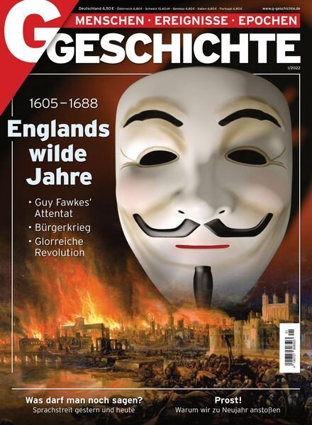 G Geschichte Germany – Januar 2022 Cover