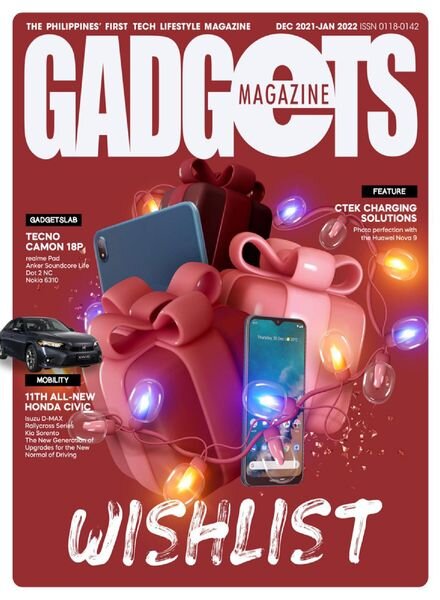 Gadgets Magazine – December 2021-January 2022 Cover