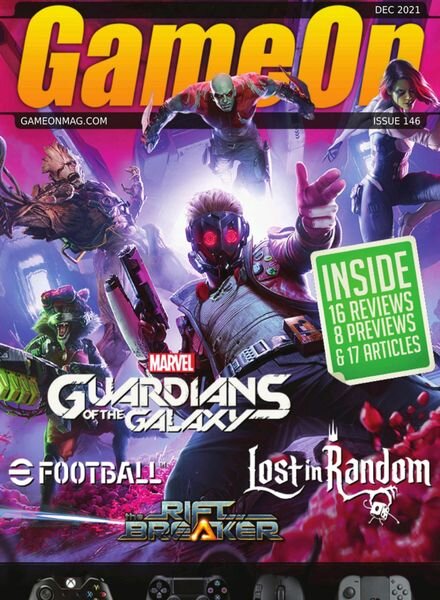 GameOn – December 2021 Cover