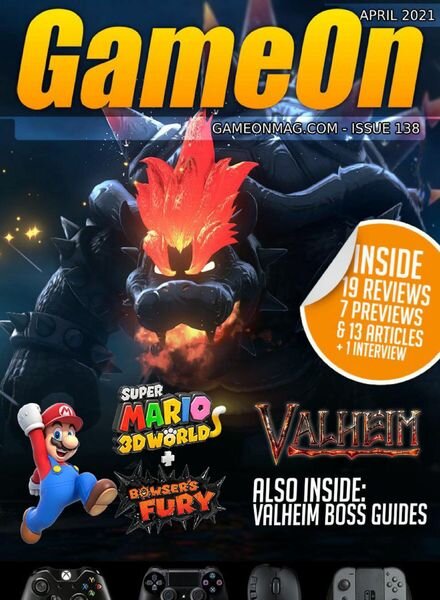 GameOn – Issue 138 – April 2021 Cover