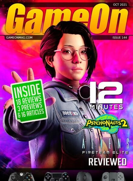 GameOn – Issue 144 – October 2021 Cover