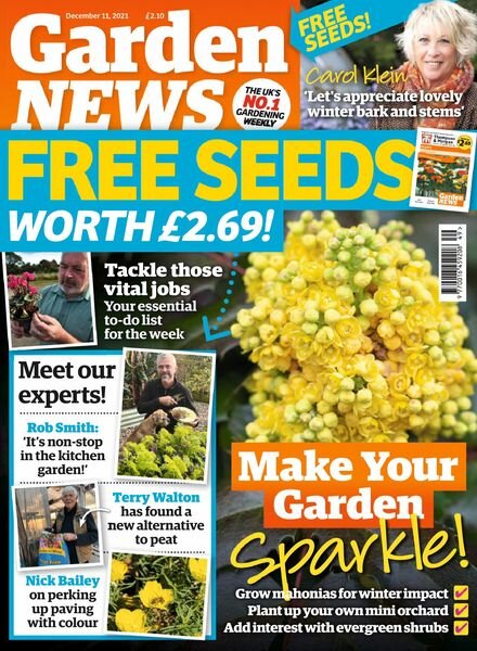 Garden News – December 11, 2021 Cover