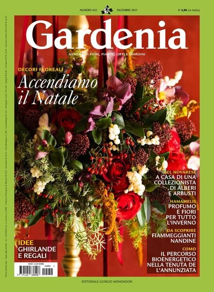 Gardenia N452 – Dicembre 2021 Cover