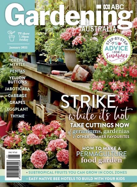 Gardening Australia – January 2022 Cover