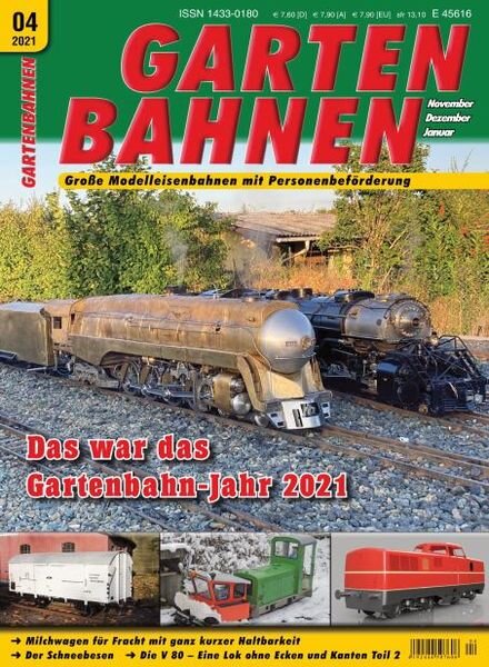 Gartenbahnen – November 2021 Cover