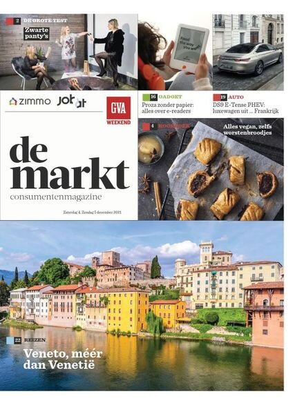 Gazet van Antwerpen De Markt – 04 december 2021 Cover