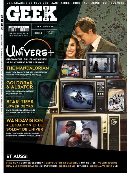 Geek France – mars-avril 2021 Cover
