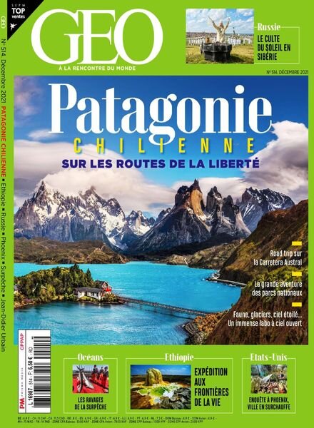 Geo France – Decembre 2021 Cover