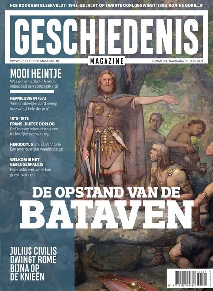 Geschiedenis Magazine – juni 2021 Cover