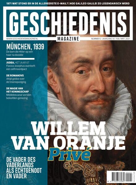 Geschiedenis Magazine – maart 2021 Cover