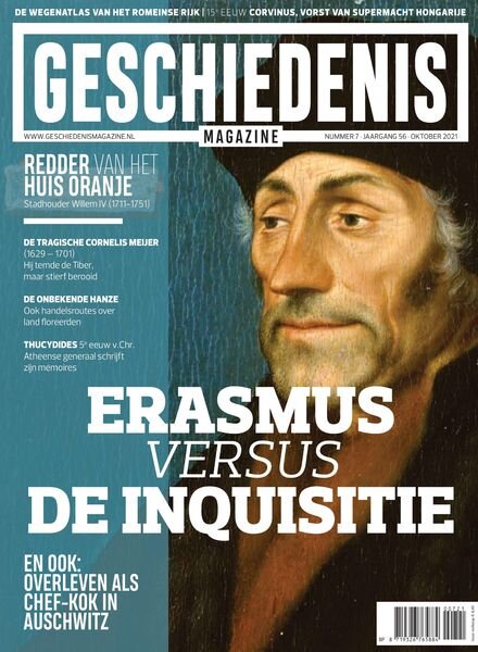 Geschiedenis Magazine – oktober 2021 Cover
