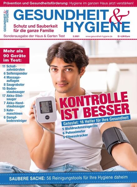 Gesundheit & Hygiene – November 2021 Cover
