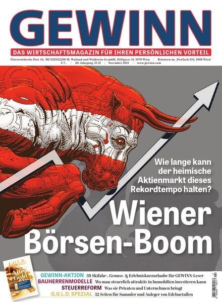 Gewinn – November 2021 Cover