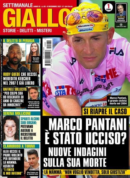 Giallo – 8 Dicembre 2021 Cover