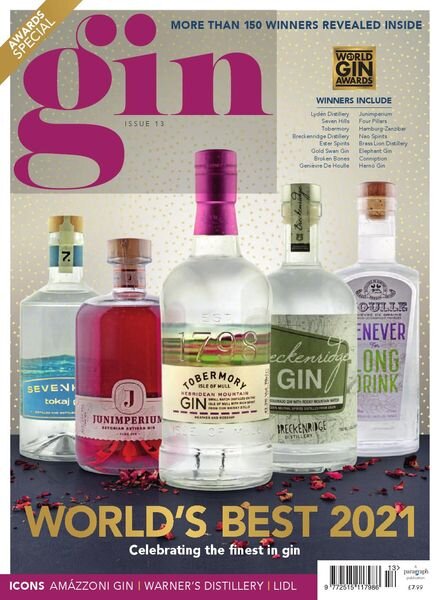 Gin Magazine – Issue 13 – May 2021 Cover