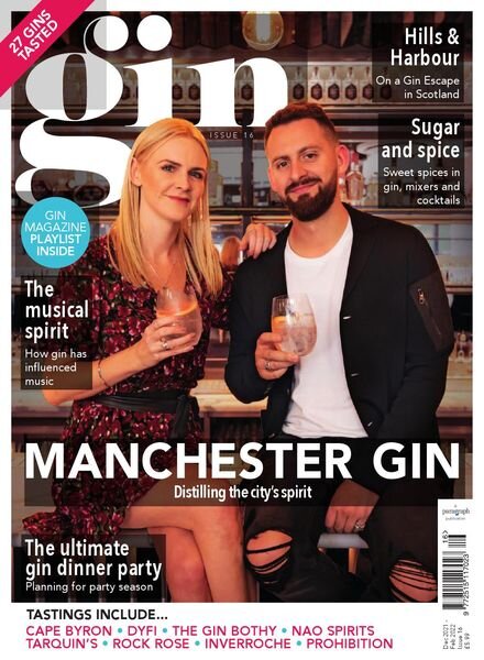 Gin Magazine – Issue 16 – December 2021 – February 2022 Cover